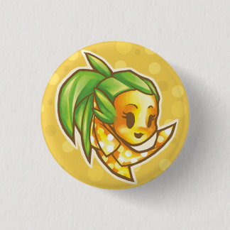 PineappleChibiHead 3 Cm Round Badge