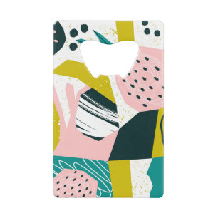 Pineapples Abstract: Colorful Seamless Patchwork