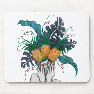 Pineapples are in my head mouse pad