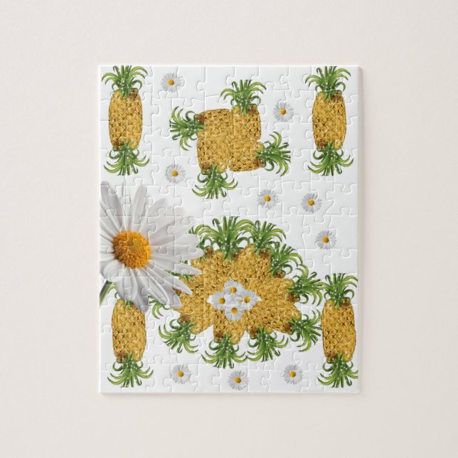 Pineapples Bike Jigsaw Puzzle Daisy (Vertical)