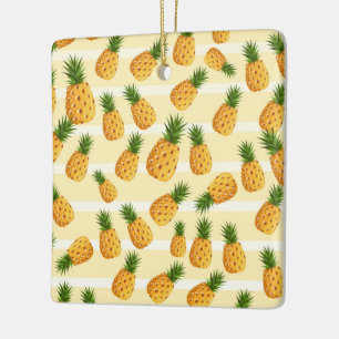 Pineapples Ceramic Ornament