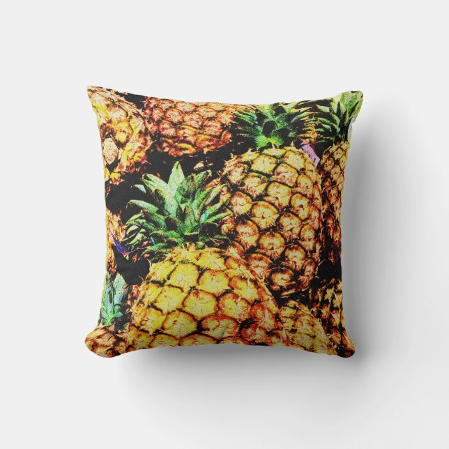 "Pineapples" Cute Photo. Buy Now Cushion (Front)