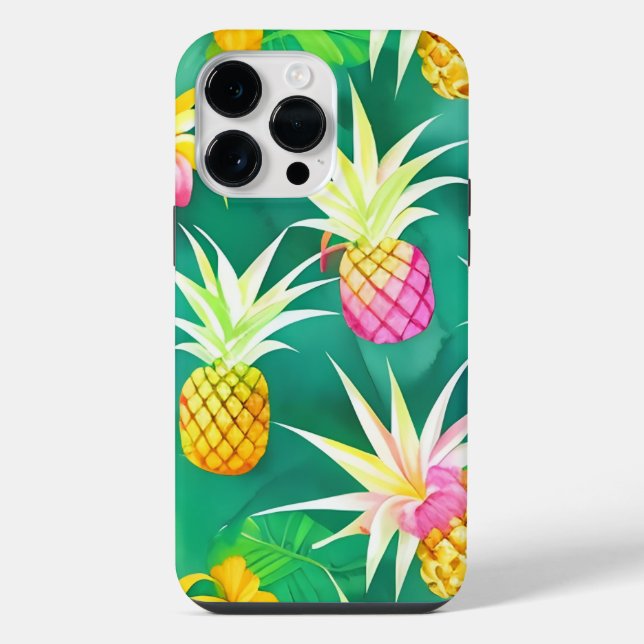 Pineapples  iPhone case (Back)