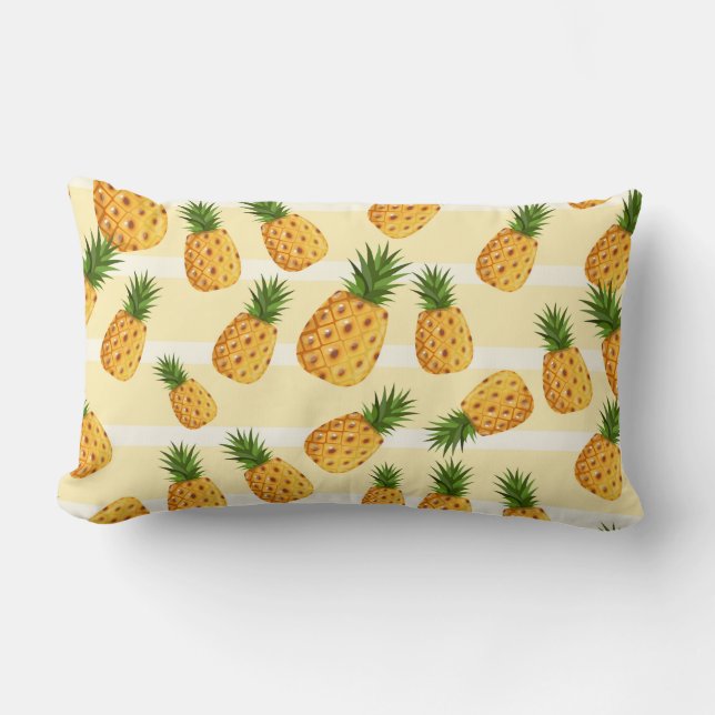 Pineapples Lumbar Cushion (Front)