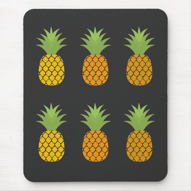 Pineapples Mouse Pad (Front)