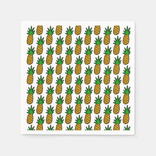 Pineapples Napkin (Front)