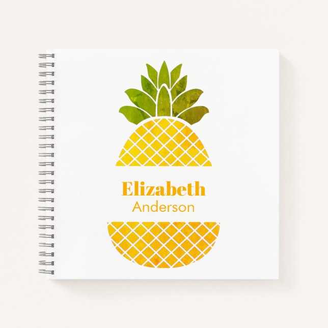 Pineapples Notebook (Front)