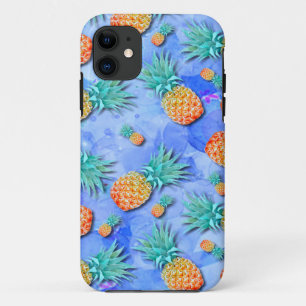 Pineapples. Paint. Party. iPhone 11 Case