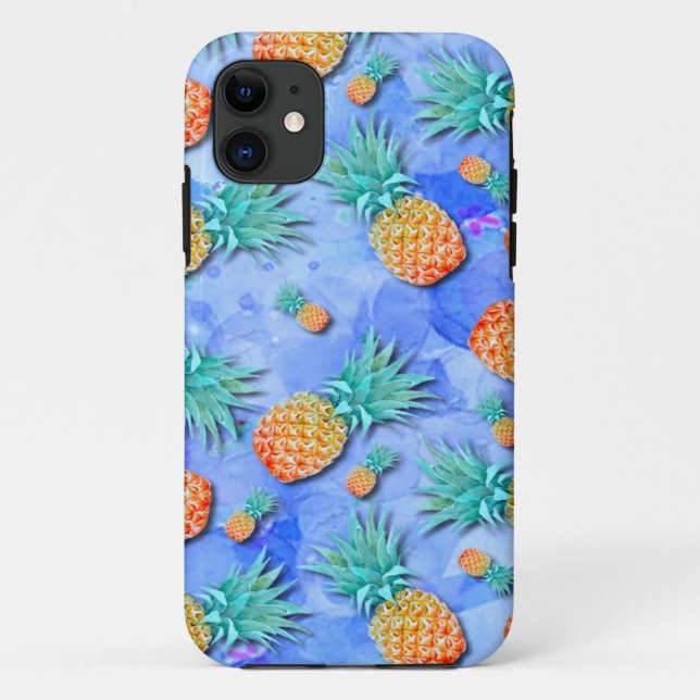 Pineapples. Paint. Party. Case-Mate iPhone Case (Back)