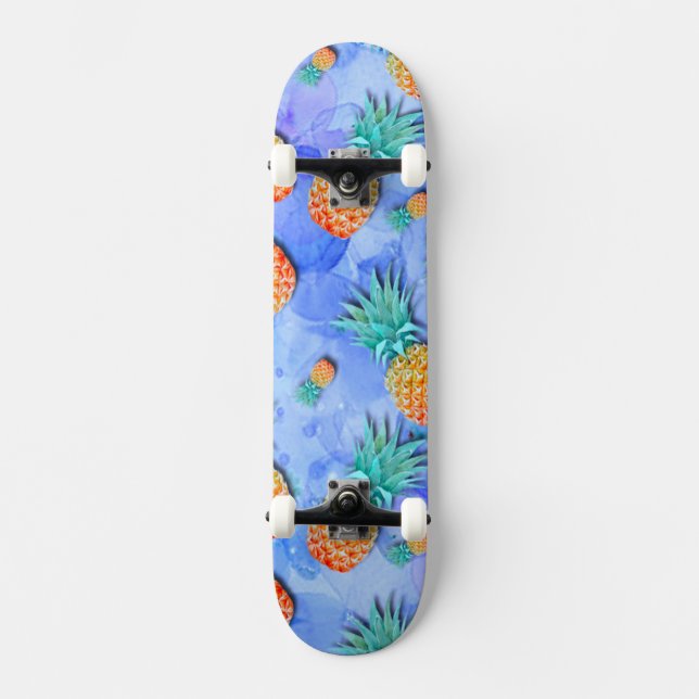 Pineapples. Paint. Party. Skateboard (Front)