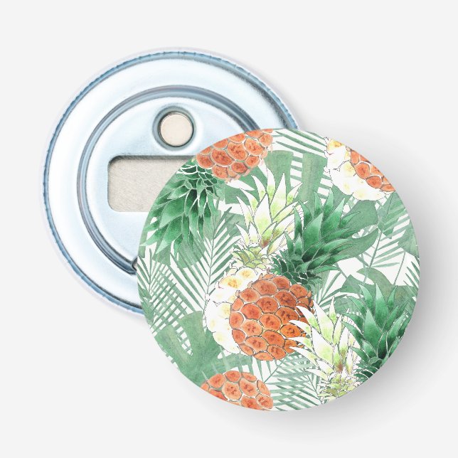 Pineapples, sweet couple . bottle opener (Front)