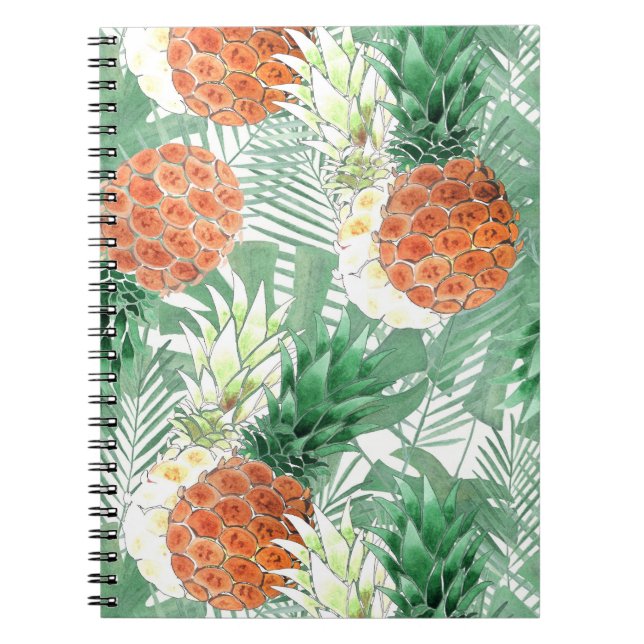 Pineapples, sweet couple, fruit notebook (Front)
