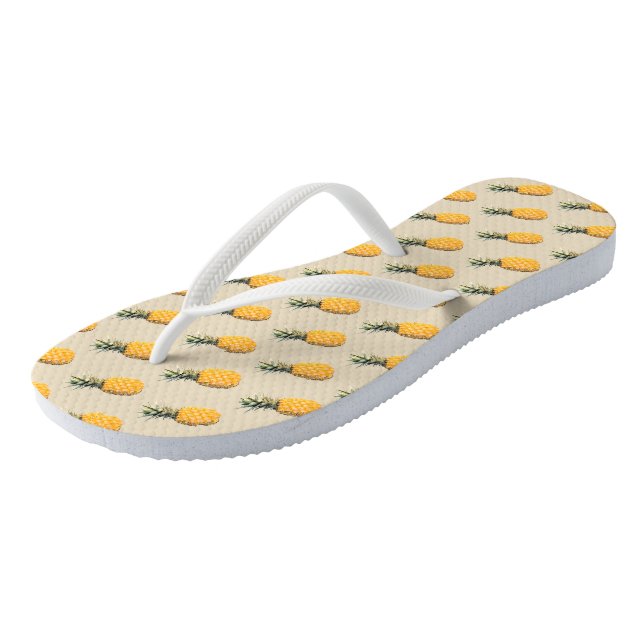 Pineapples  thongs (Angled)