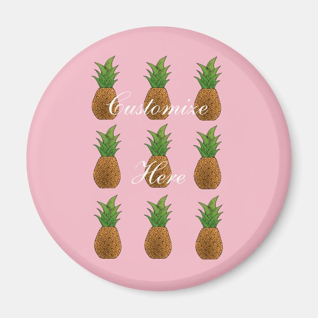 Pineapples Thunder_Cove Magnet (Front)