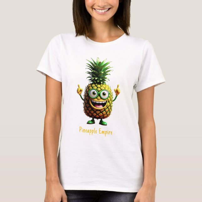 Pineblox - PineCraft Series - Pineapple Empire T-Shirt (Front)