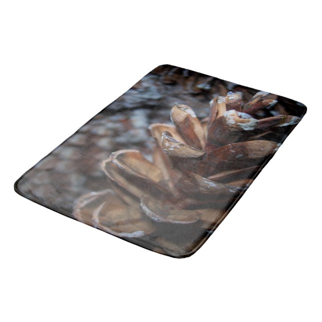 Pinecone Bath Mat (Angled)