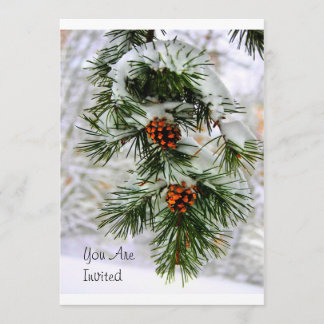 PineCone BranchHD Invitation