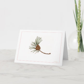 "Pinecone" by Gerry O'Neill Holiday Card