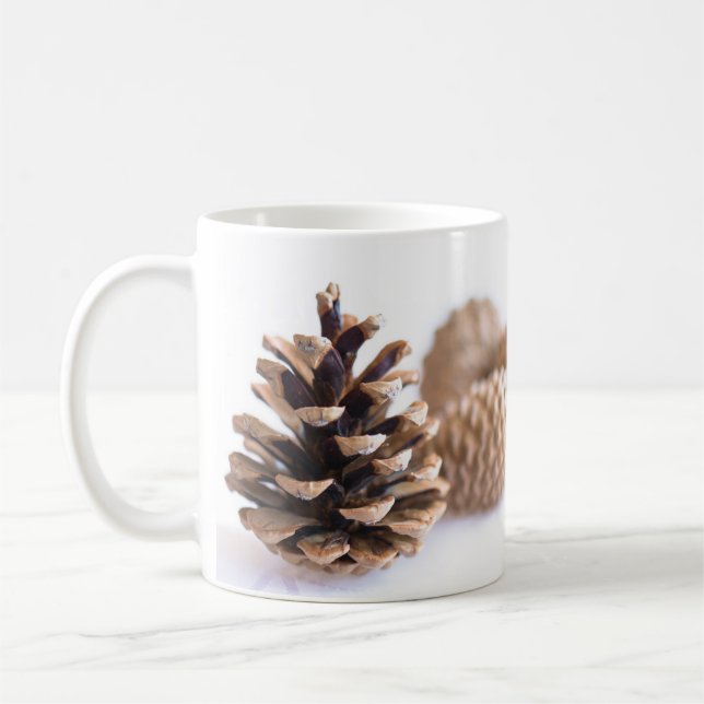 Pinecone Coffee Mug (Left)