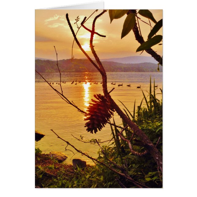 Pinecone Lake sunset (Front)