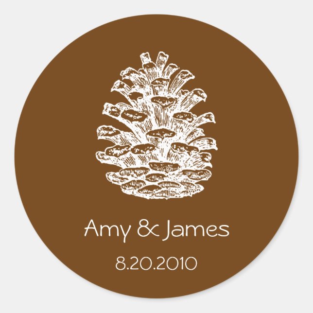 Pinecone Stickers (Front)