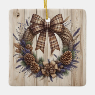 Pinecone Wreath Ornament