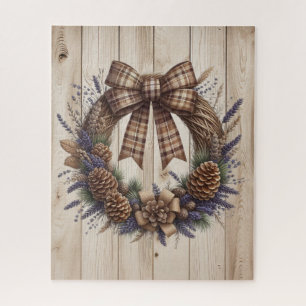 Pinecone Wreath Puzzle