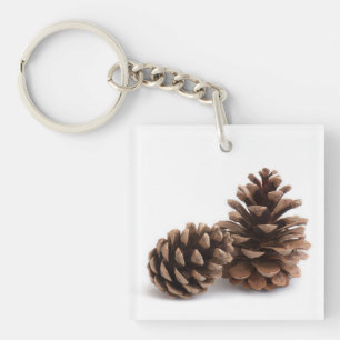 Pinecones Key Ring