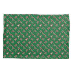 Pinecones stars pillowcase