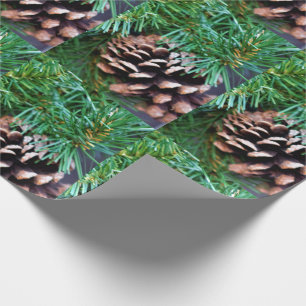 Pinecones Wrapping Paper