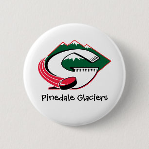 Pinedale Glaciers Button