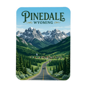Pinedale USA Magnet