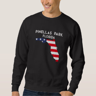 Pinellas Park Florida USA State America Travel Flo Sweatshirt