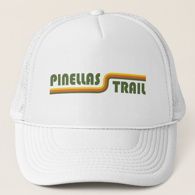 Pinellas Trail Florida Trucker Hat (Front)