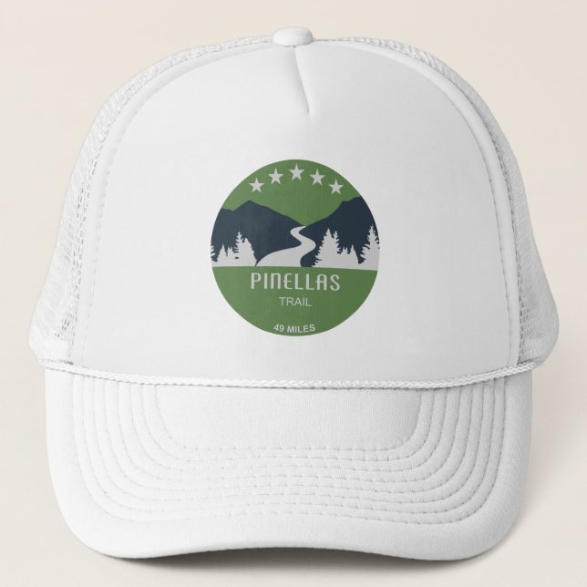 Pinellas Trail Trucker Hat (Front)