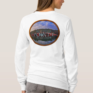 Pineridge Point-e Boat Club Ladies Long-Sleeved T T-Shirt