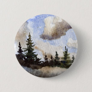 Pines Landscape Button