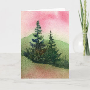 Pinescape Greeting Card