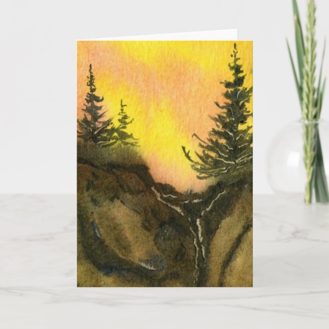 Pinescape Greeting Card (Front)