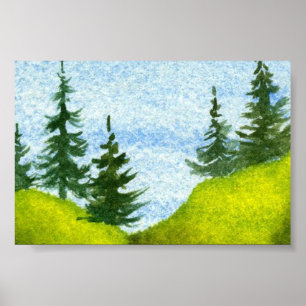 Pinescape Mini-Poster Poster