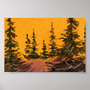Pinescape Mini-Poster Poster