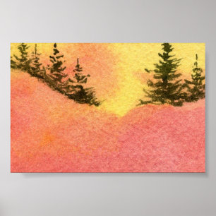 Pinescape Mini-Poster Poster