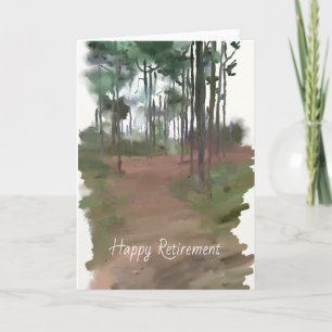 Pinewoods Retirement Card