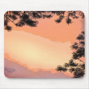 Piney Sunset Mousepad