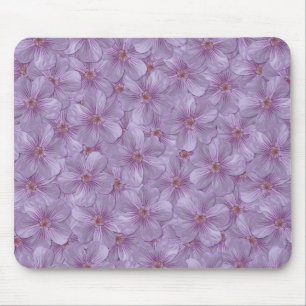 Pineywoods Geranium Seamless Pattern Mouse Pad