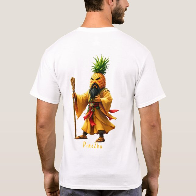 PineZhu - Pineapple Empire  T-Shirt (Back)
