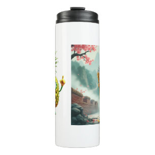 PineZhu - Pineapple Empire Thermal Tumbler
