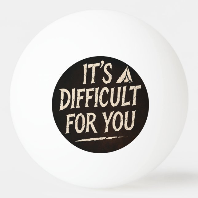 Ping Pong Ball (Front)