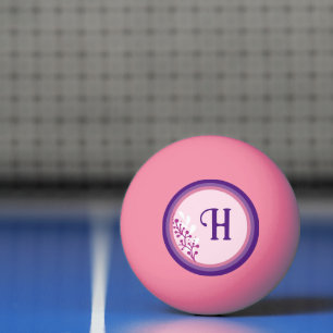 Ping Pong Ball - Add your initial -