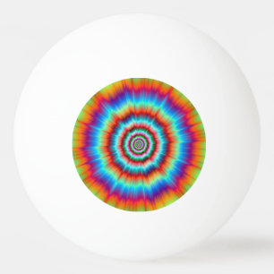 Ping Pong Ball Explosion in Blue and Orange